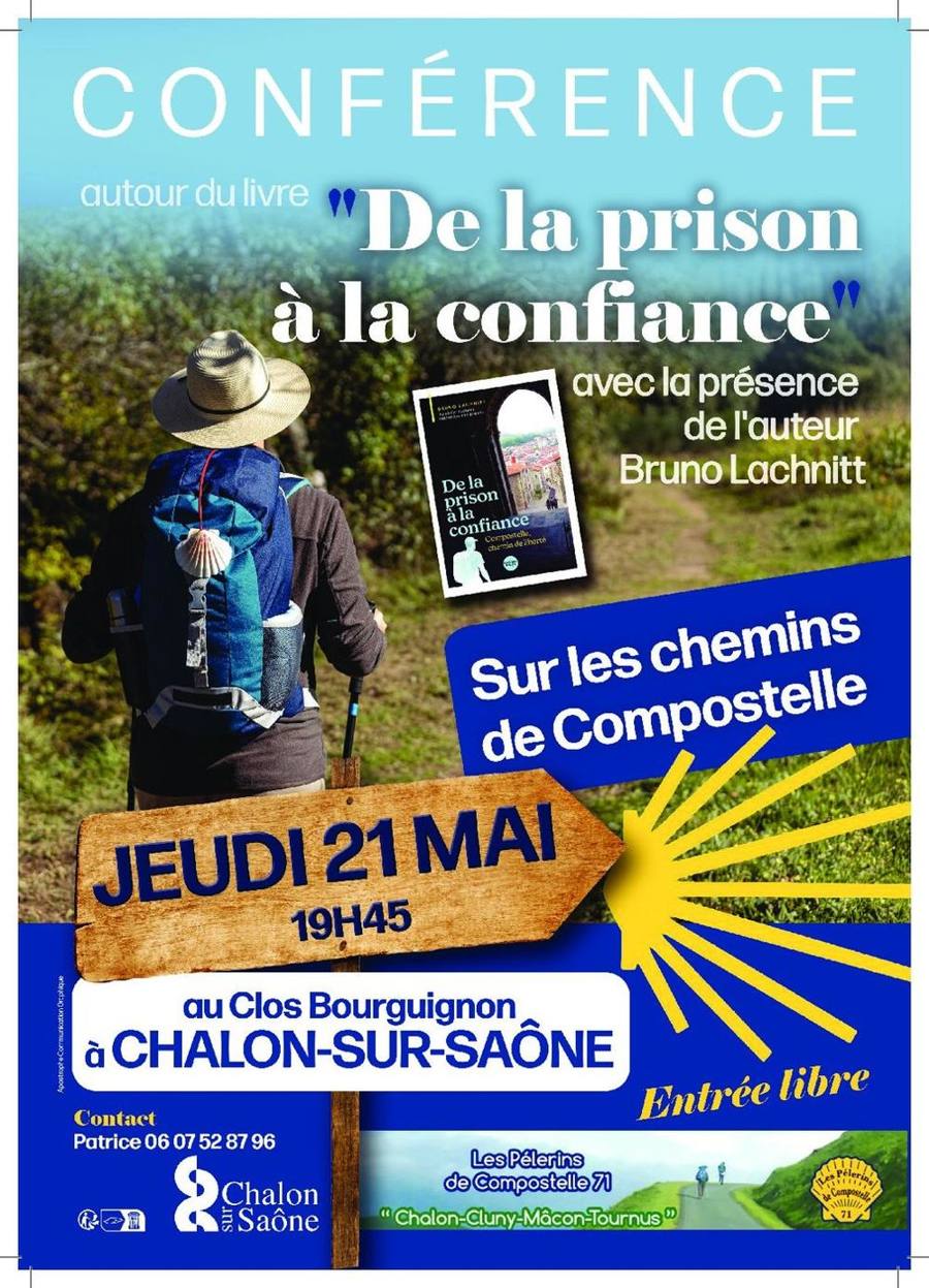 Conférence autours du livre « De la prison à la confiance » avec la présence de l’auteur Bruno Lachnitt
